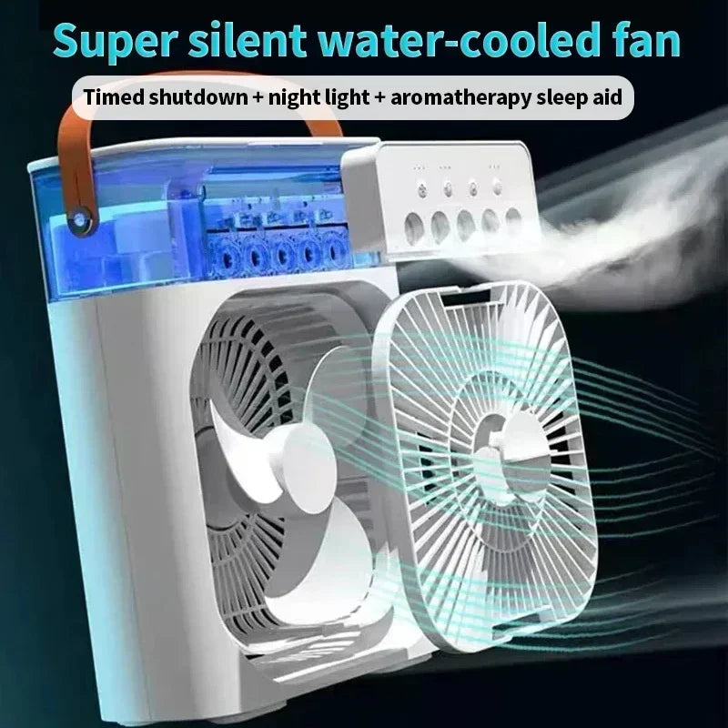 3-IN-1 HUMIDIFIER COOLING FAN