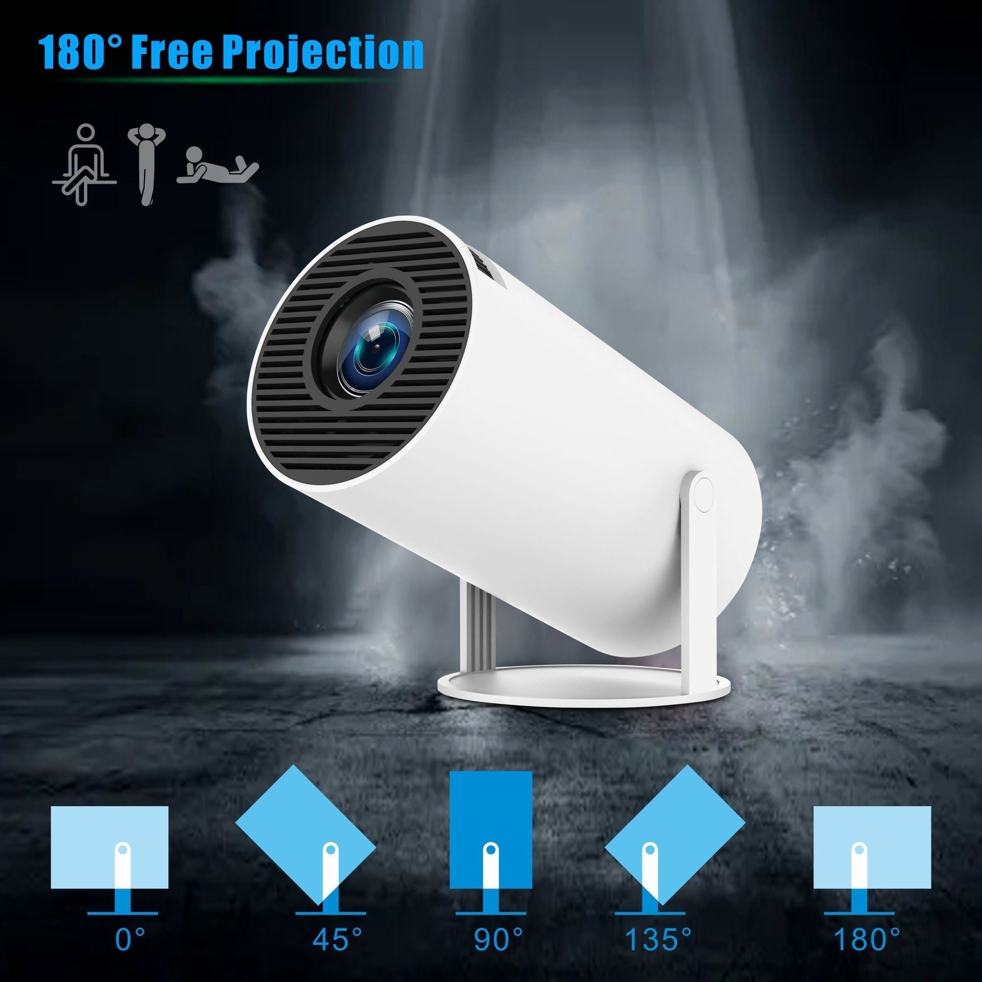 HY300 Home Theater Portable Small Projector