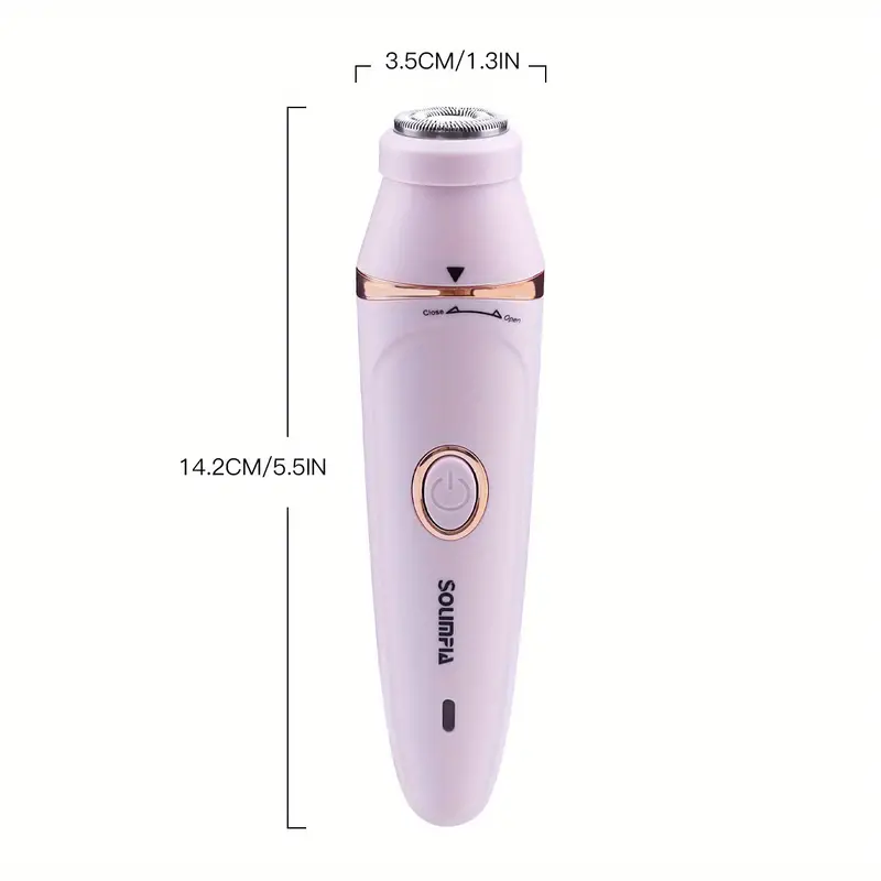 7-in-1 Rechargeable Electric Epilator for Women – Ultimate Hair Removal Kit with Facial Shaver