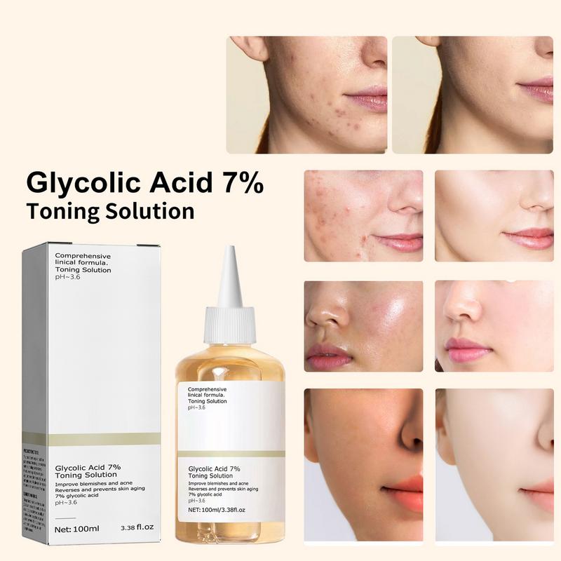 The Ordinary Glycolic Acid 7% Toning Solution Pimple Marks Lightening