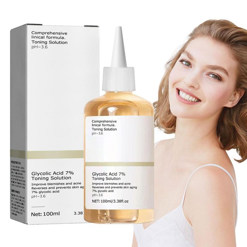 The Ordinary Glycolic Acid 7% Toning Solution Pimple Marks Lightening