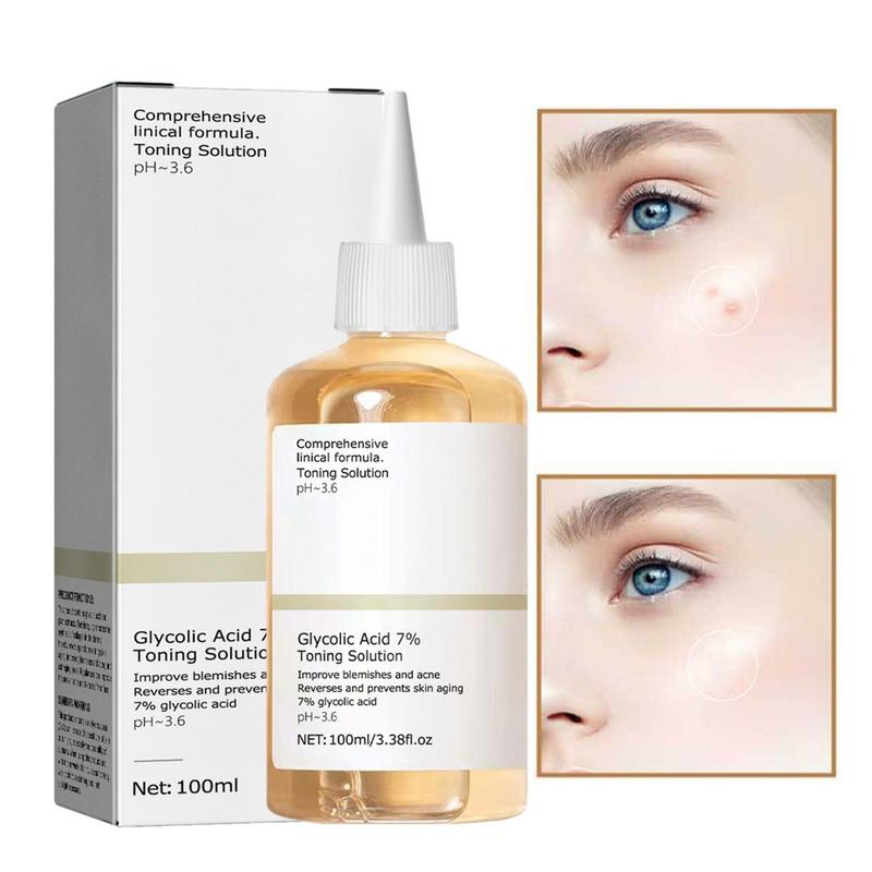 The Ordinary Glycolic Acid 7% Toning Solution Pimple Marks Lightening