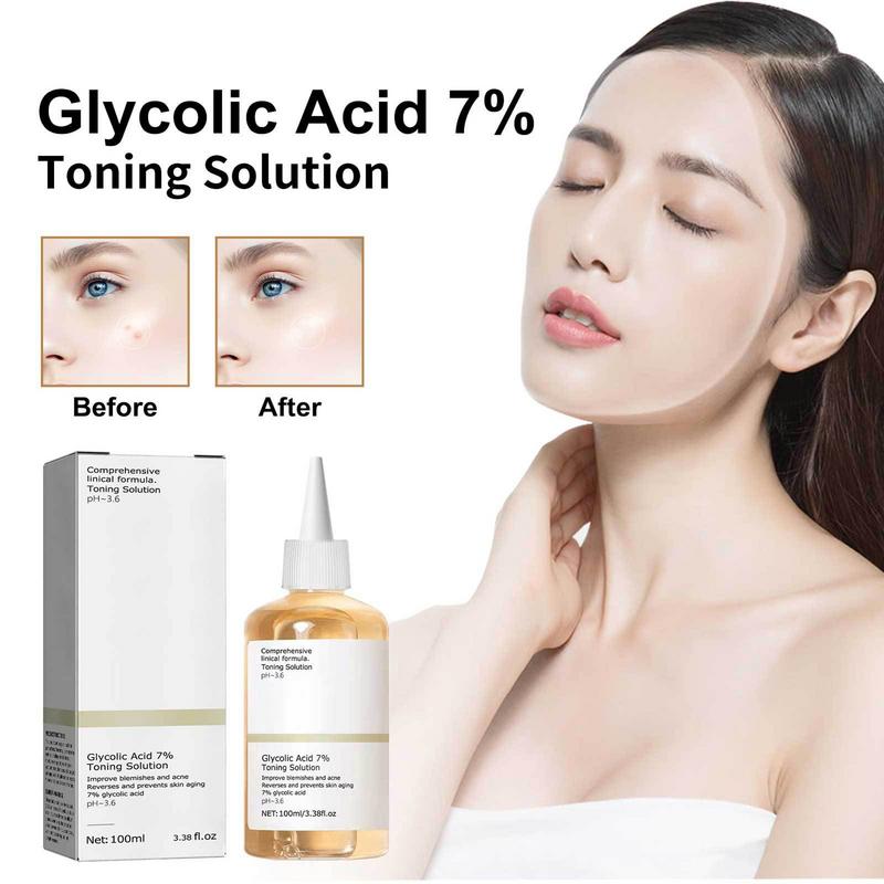 The Ordinary Glycolic Acid 7% Toning Solution Pimple Marks Lightening